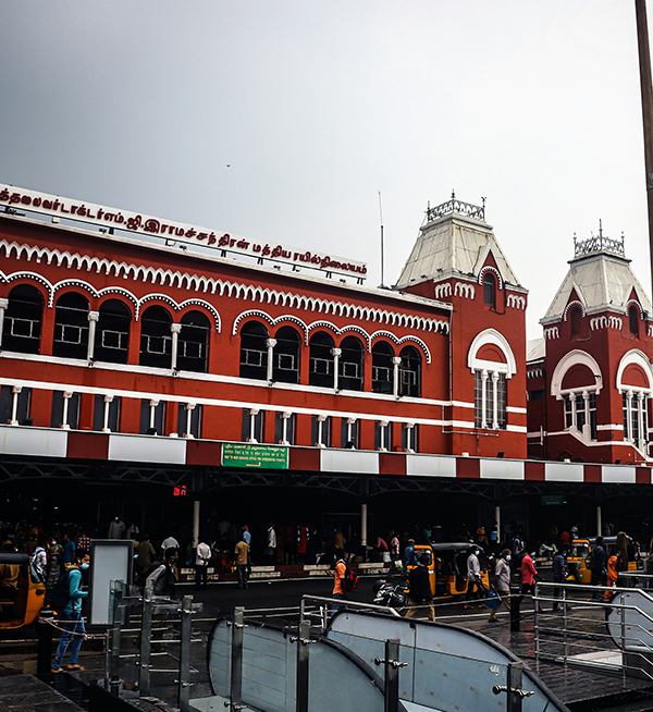 Chennai - Chennai Central Railway Station