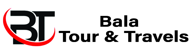 Bala Tour & Travels Logo Dark