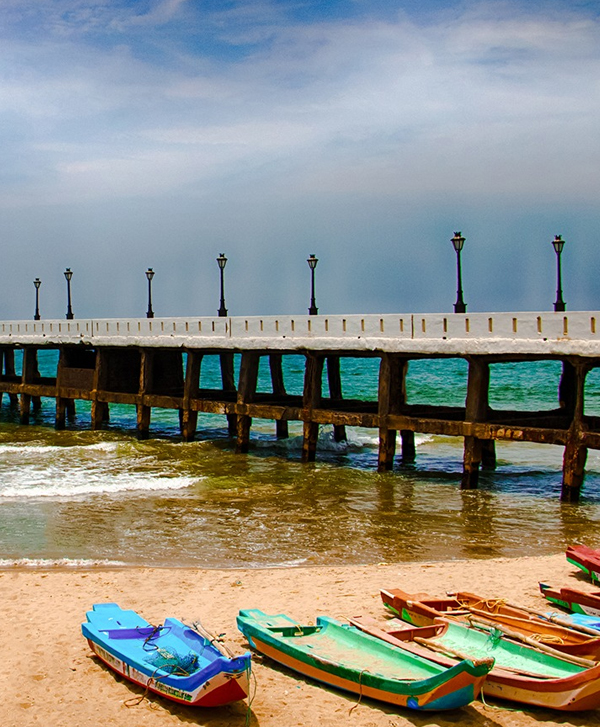 Chennai to Pondicherry One Day Trip Promenade Beach