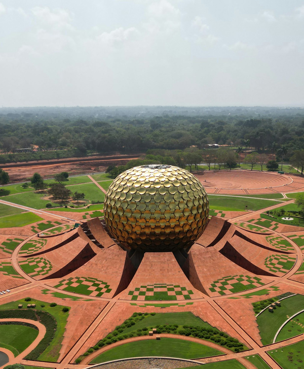 Chennai to Pondicherry One Day Trip Auroville