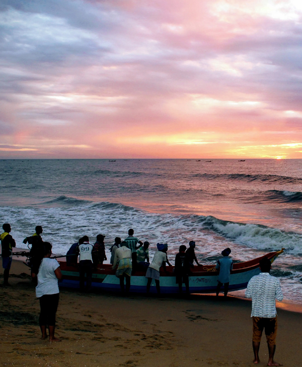 Chennai to Pondicherry One Day Trip Auro Beach