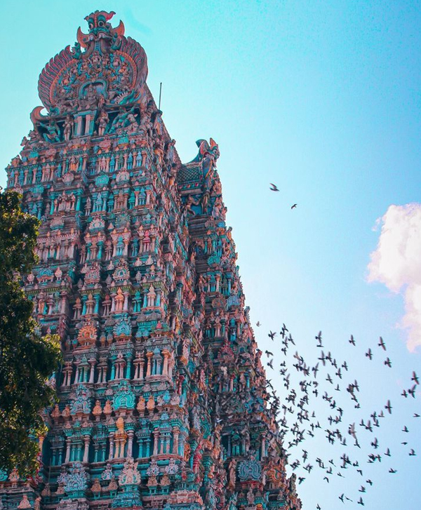 Chennai to Madurai One Day Trip Meenakshi Amman Temple